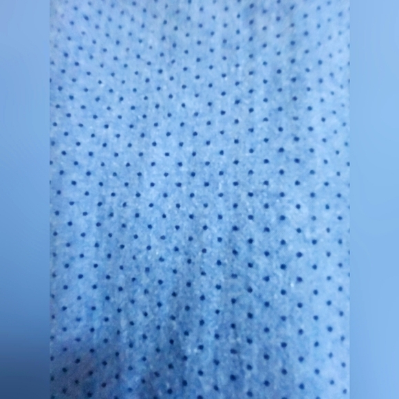 Cremieux mens lightweight blue polka dot long sleeve button-down size X-Large - Picture 3 of 6